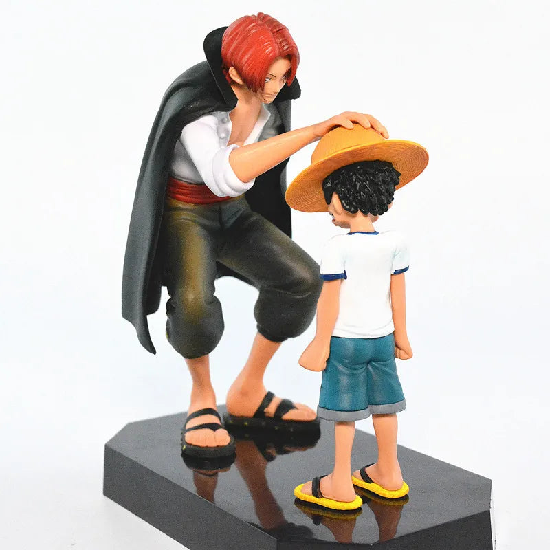 One Piece Anime Figure Four Emperors Shanks Straw Hat Luffy