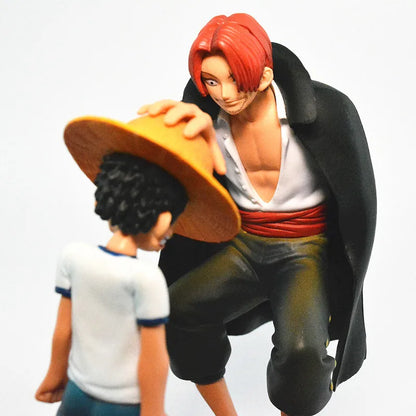 One Piece Anime Figure Four Emperors Shanks Straw Hat Luffy